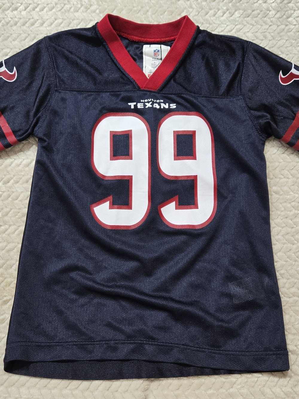 Houston Texans JJ Watt #99 NFL Team Apparel Youth Football Jersey kids Small 8